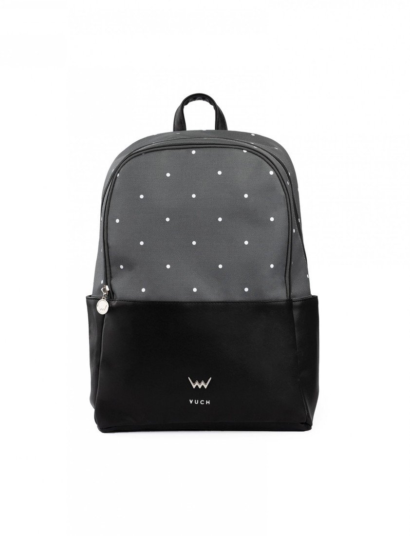 Trendový dámský kombinovaný batoh VUCH Maxel, šedá