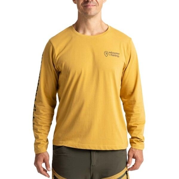ADVENTER & FISHING Pánské tričko Pánské tričko, hnědá, velikost S