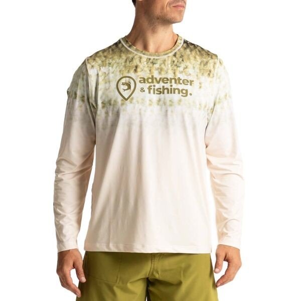 ADVENTER & FISHING Pánské funkční UV tričko Pánské funkční UV tričko, žlutá, velikost L