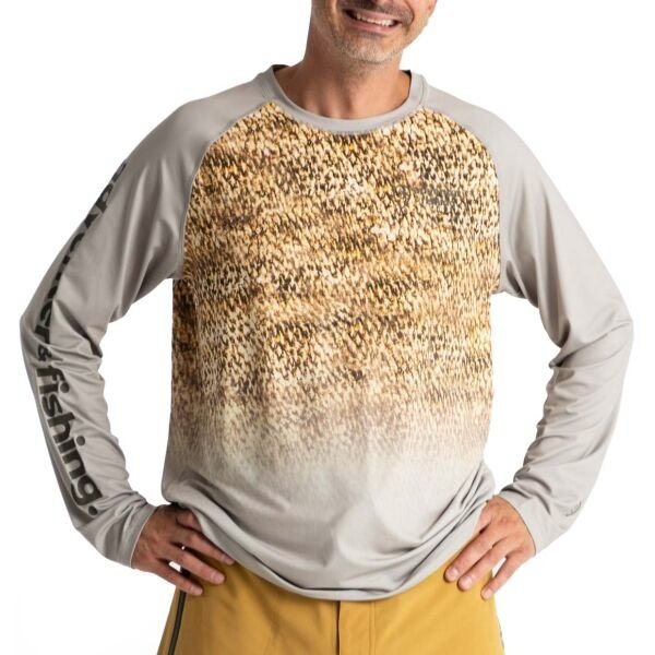 ADVENTER & FISHING Pánské funkční UV tričko Pánské funkční UV tričko, šedá, velikost XXL