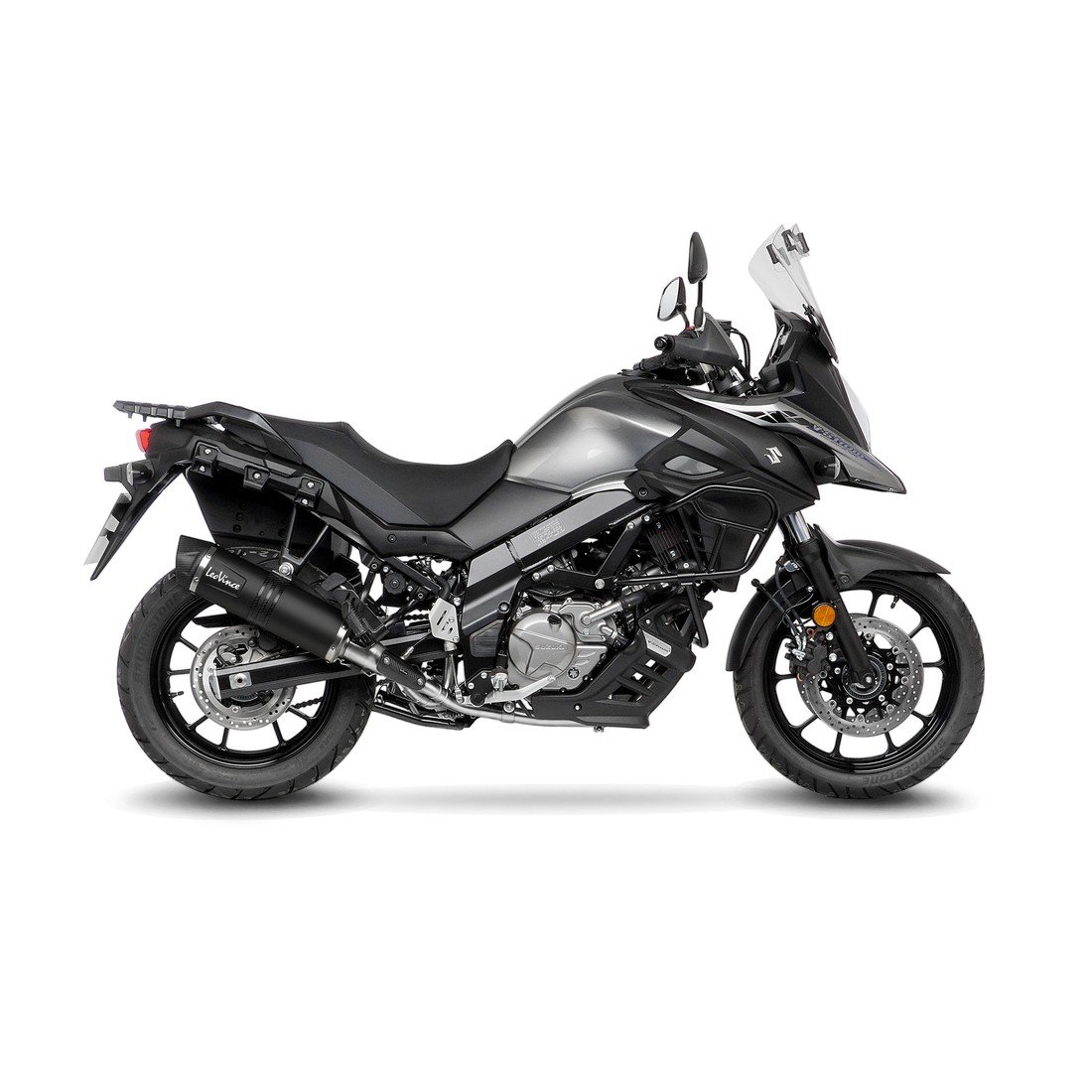 LeoVince 14377EBK LV One Evo Black Suzuki V-Strom 650 (XT) (17-22)