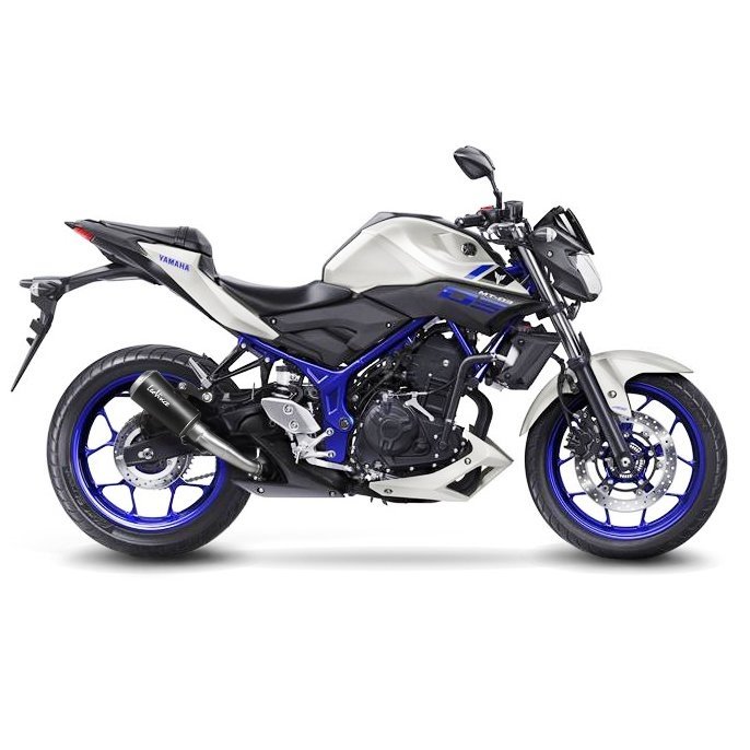 LeoVince 15212B LV-10 Black Yamaha MT-125 / YZF-R125 / MT-03 / YZF-R3 (14-20)