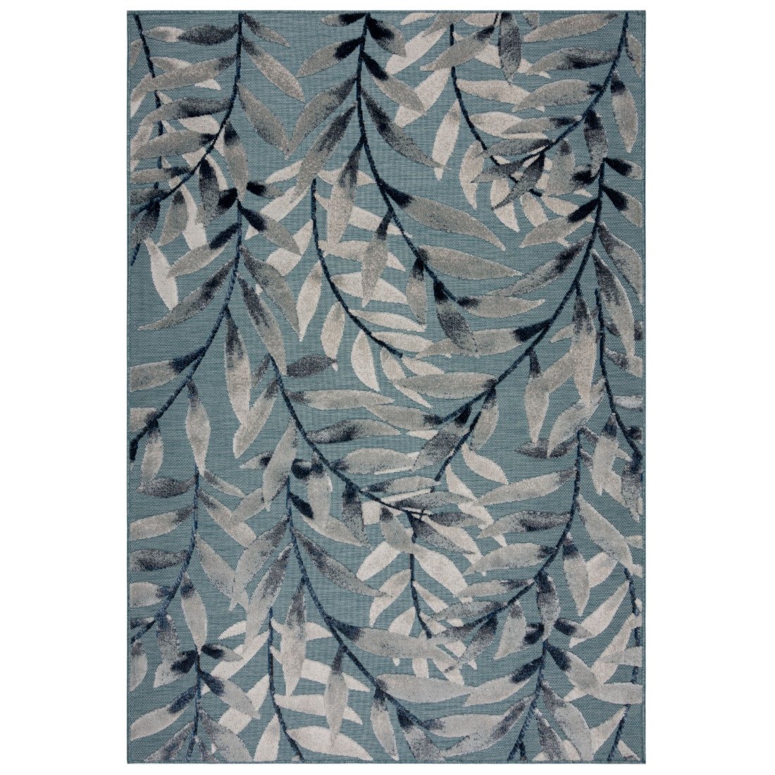 Flair Rugs koberce Kusový koberec Plaza Willow Blue - 80x230 cm Modrá