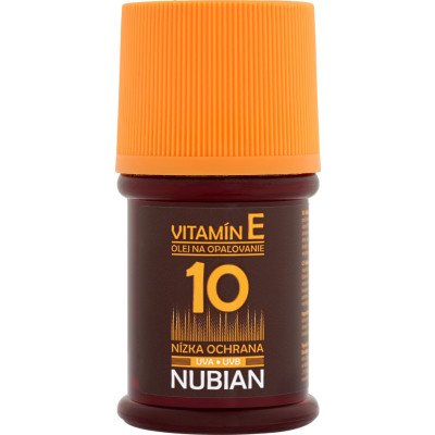 Nubian OF 10 olej na opalování, 60 ml