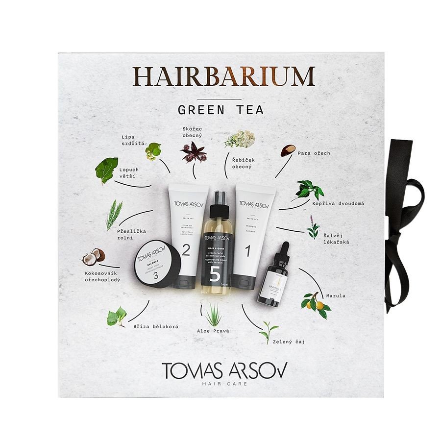 Tomas Arsov Hairbarium Green Tea Dárkový Set 1 kus