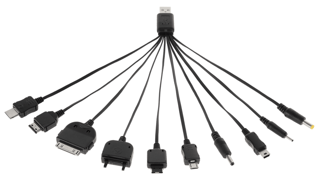 Inne Univerzální kabel USB pro nabíjení GSM (10 typů)
