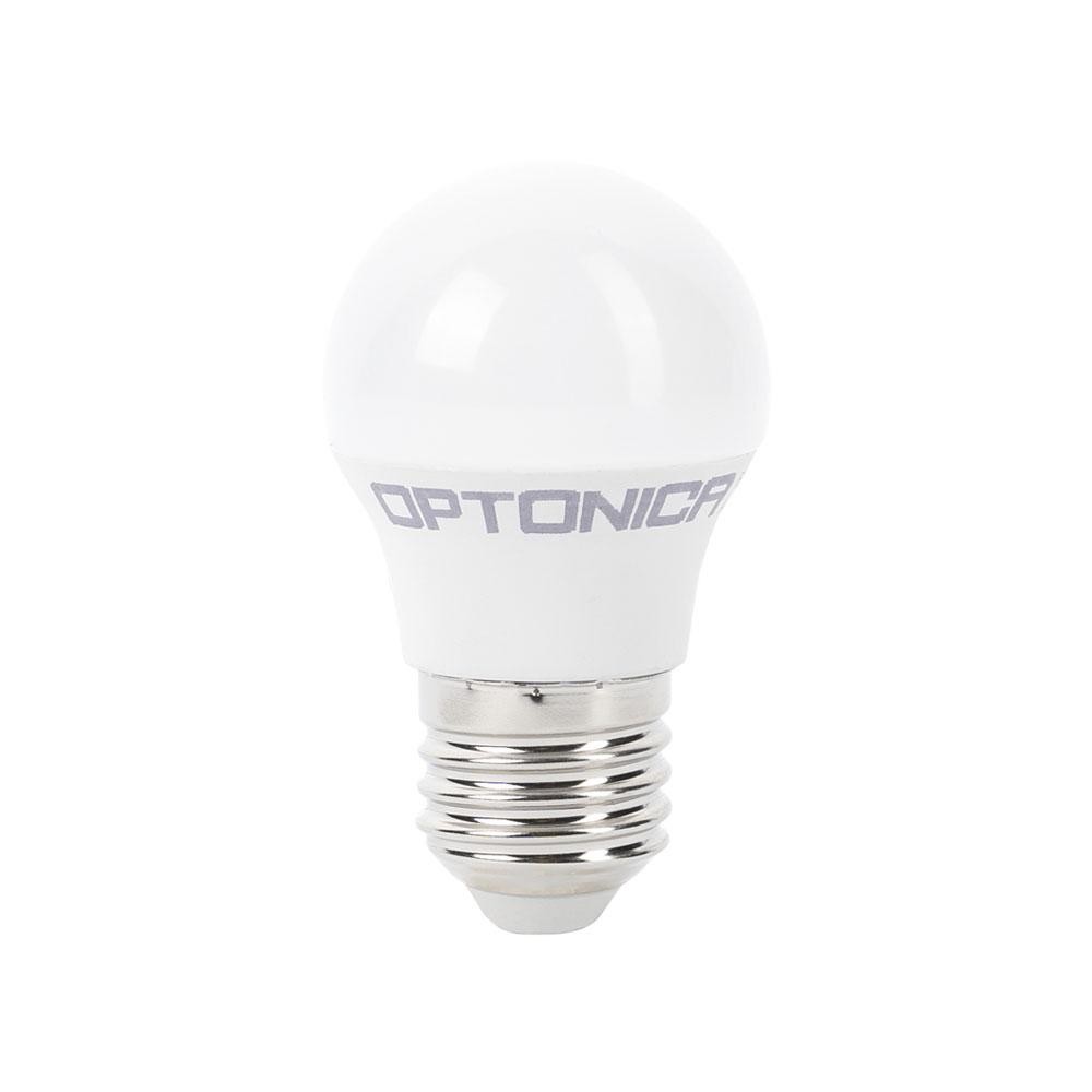 Optonica LED Žárovka E27 G45 8W 8W Studená bílá