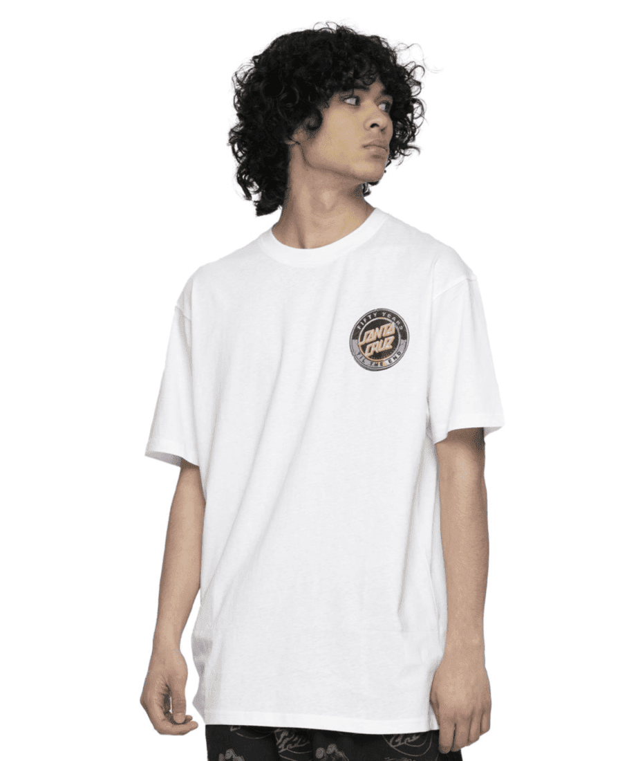 50th TTE Dot T-Shirt White S