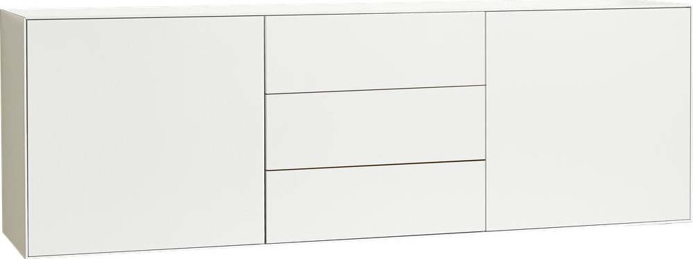 Bílá nízká komoda 180x59 cm Edge by Hammel - Hammel Furniture
