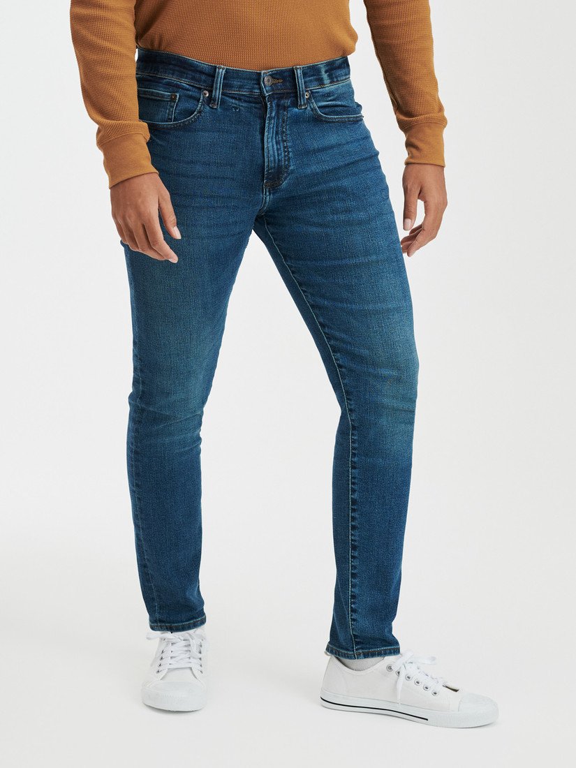 GAP Džíny skinny soft new spicewood - Pánské