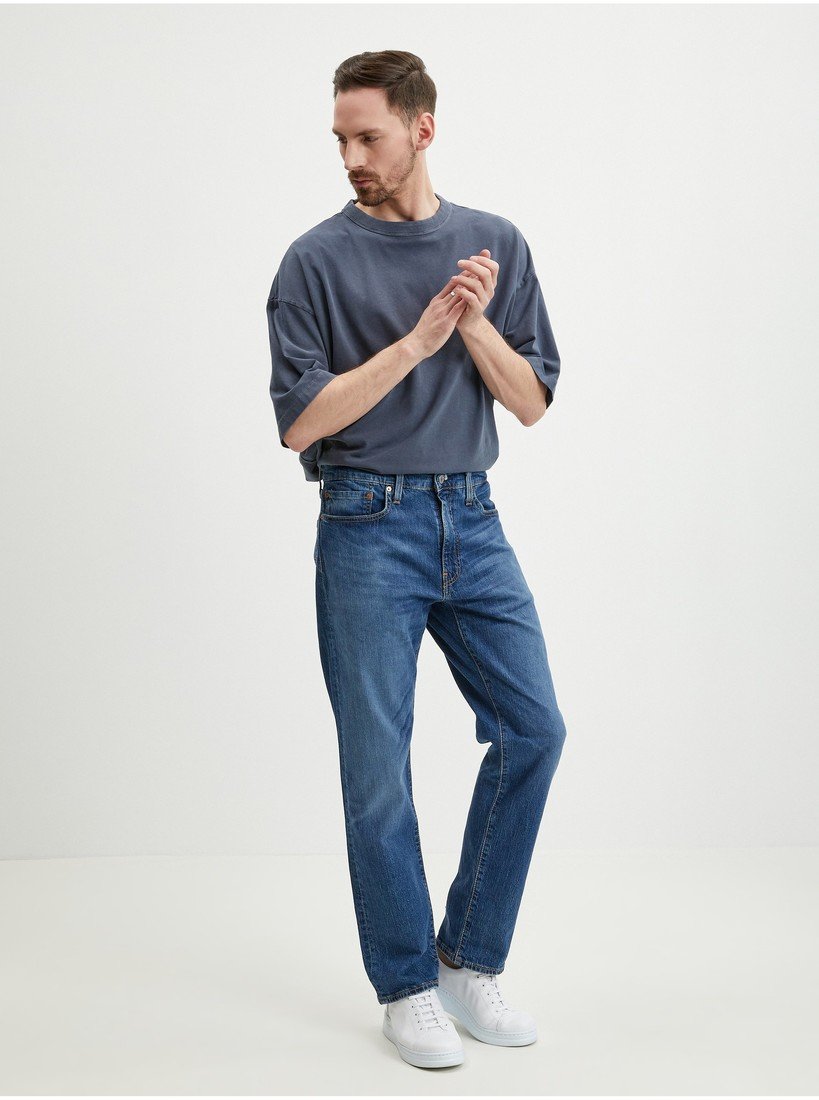 Levi's Tmavě modré pánské džíny Levi's® Taper Squeezy Junction - Pánské