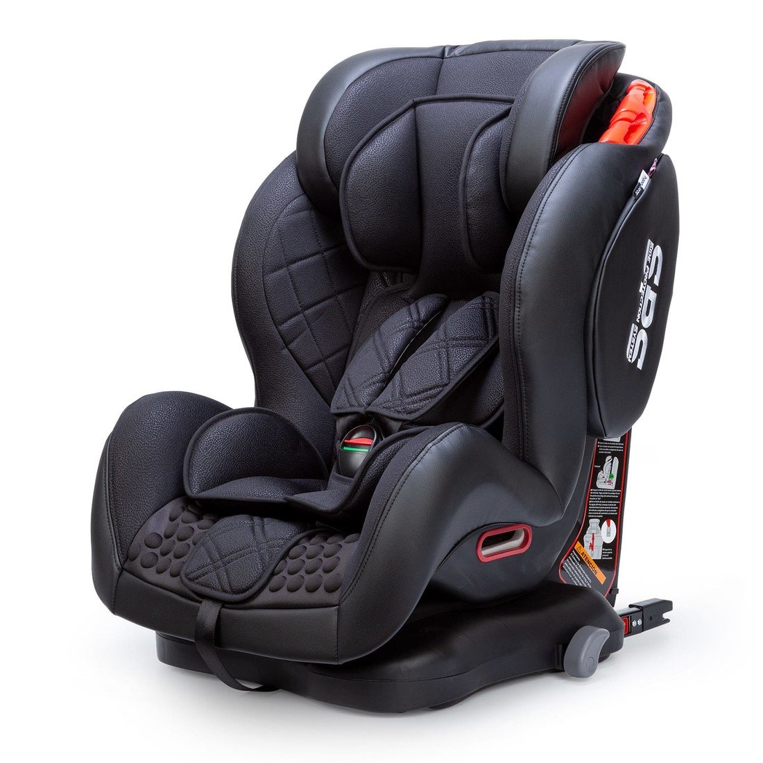 Babify Isofix Reclining, dětská autosedačka, 9 měsíců - 12 let, ISOFIX, 5bodový systém pásů, R44/04