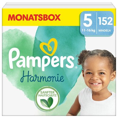 PAMPERS Harmonie Baby vel.5 měsíční balení 152 ks