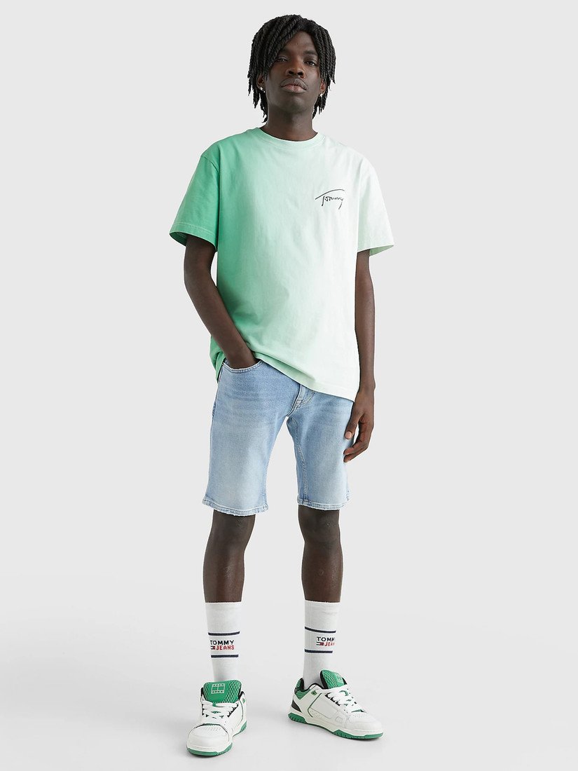 Tommy Jeans pánské světle modré šortky SCANTON - 31/NI (1AB)