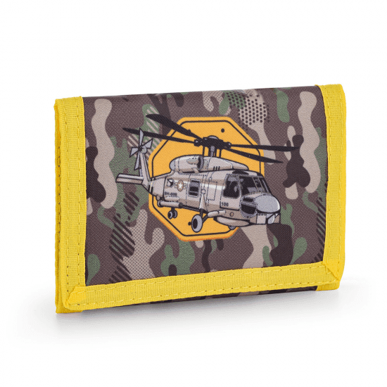 Karton P+P Dětská textilní peněženka - Helikoptéra - 9-57323