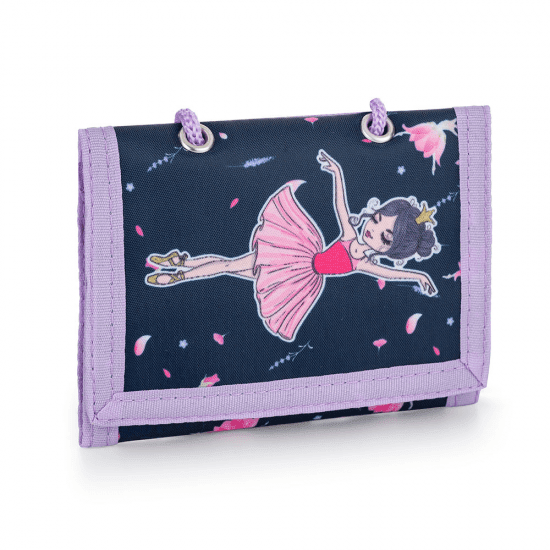 Karton P+P Dětská textilní peněženka - Baletka - 9-57723