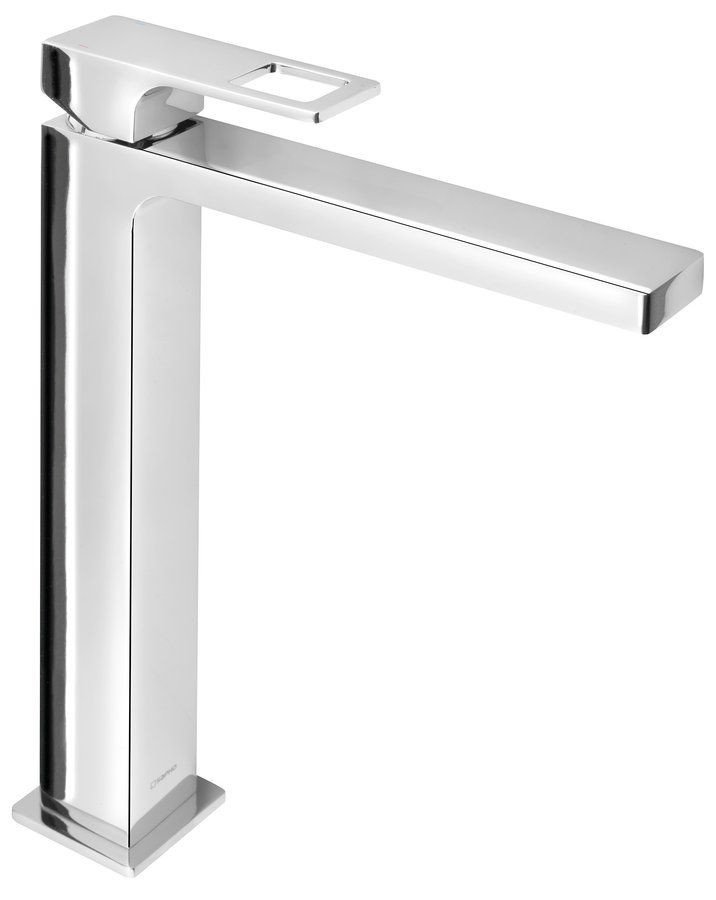 SAPHO FORATA stojánková umyvadlová baterie vysoká bez výpusti, prodloužená hubice, chrom FT007