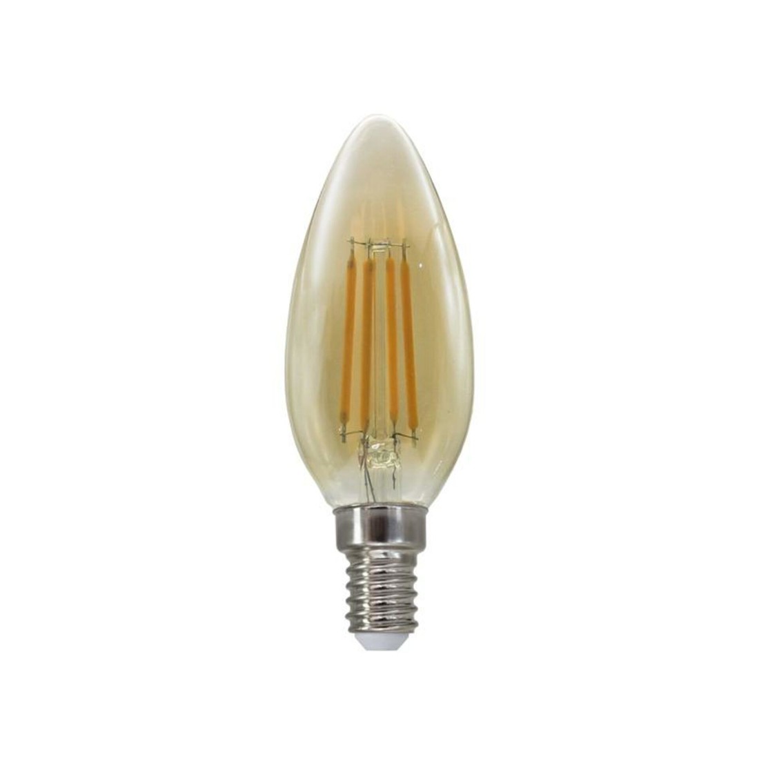 ACA Lighting LED FILAMENT E14 DIM C35 jantar 5W 2700K 230V 620lm RA80 FLAM5WWDIMAM