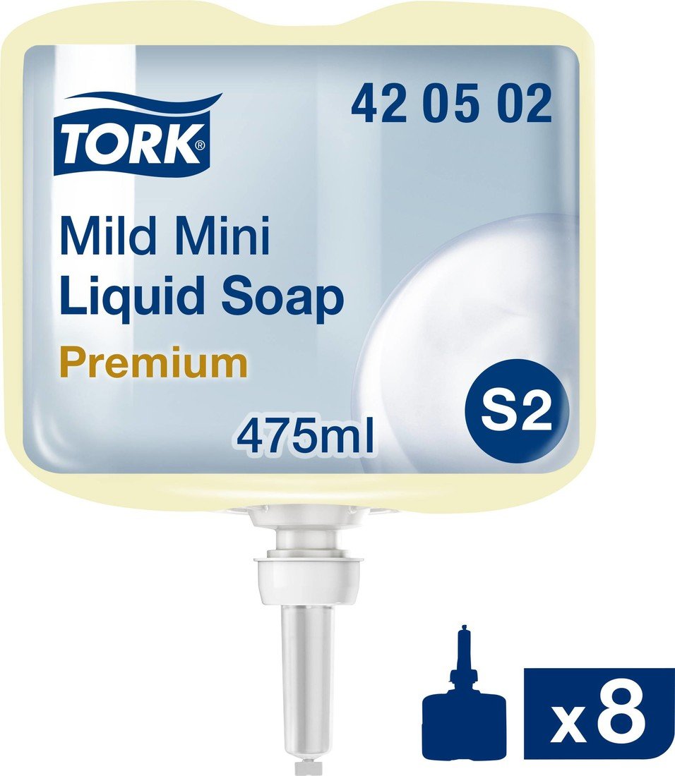 TORK Mild Mini 420502 tekuté mýdlo 475 ml 8 ks