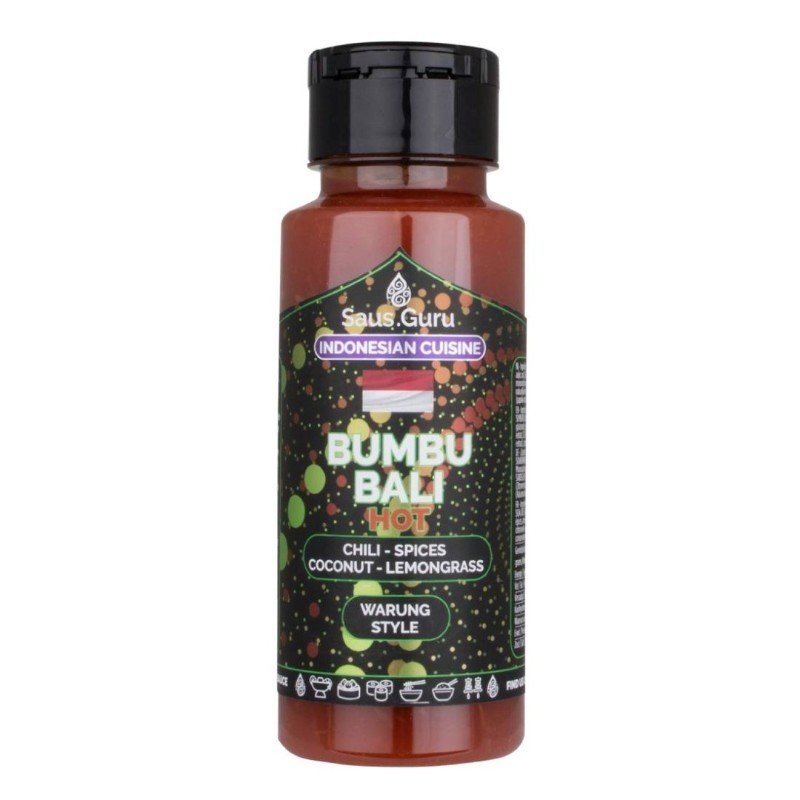 BBQ grilovací omáčka Bumbu Bali Hot 250ml Saus.Guru