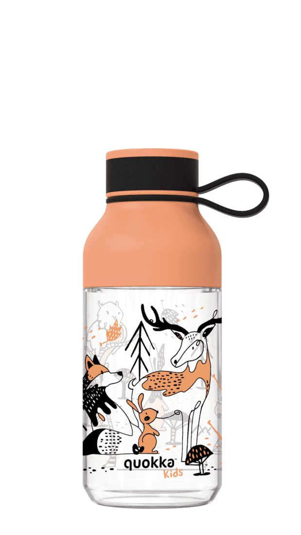 Dětská  láhev Ice, 430 ml, Quokka, lesní zvířátka