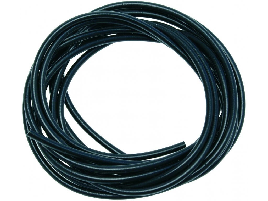 Carp System Rybářská hadička PVC 0,5mm 2m C.S. černá