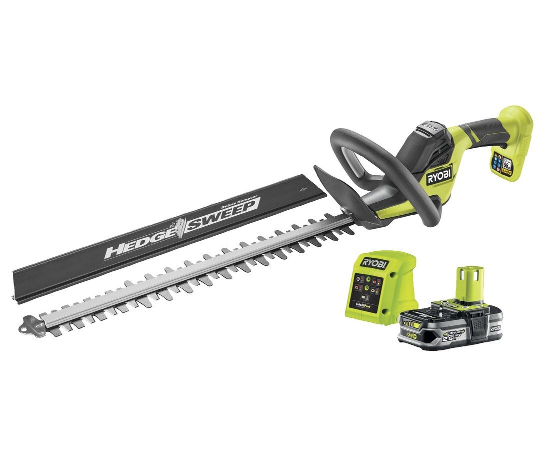 Ryobi RY18HT50A-125 ONE+ aku nůžky na živý plot 1x2.5Ah