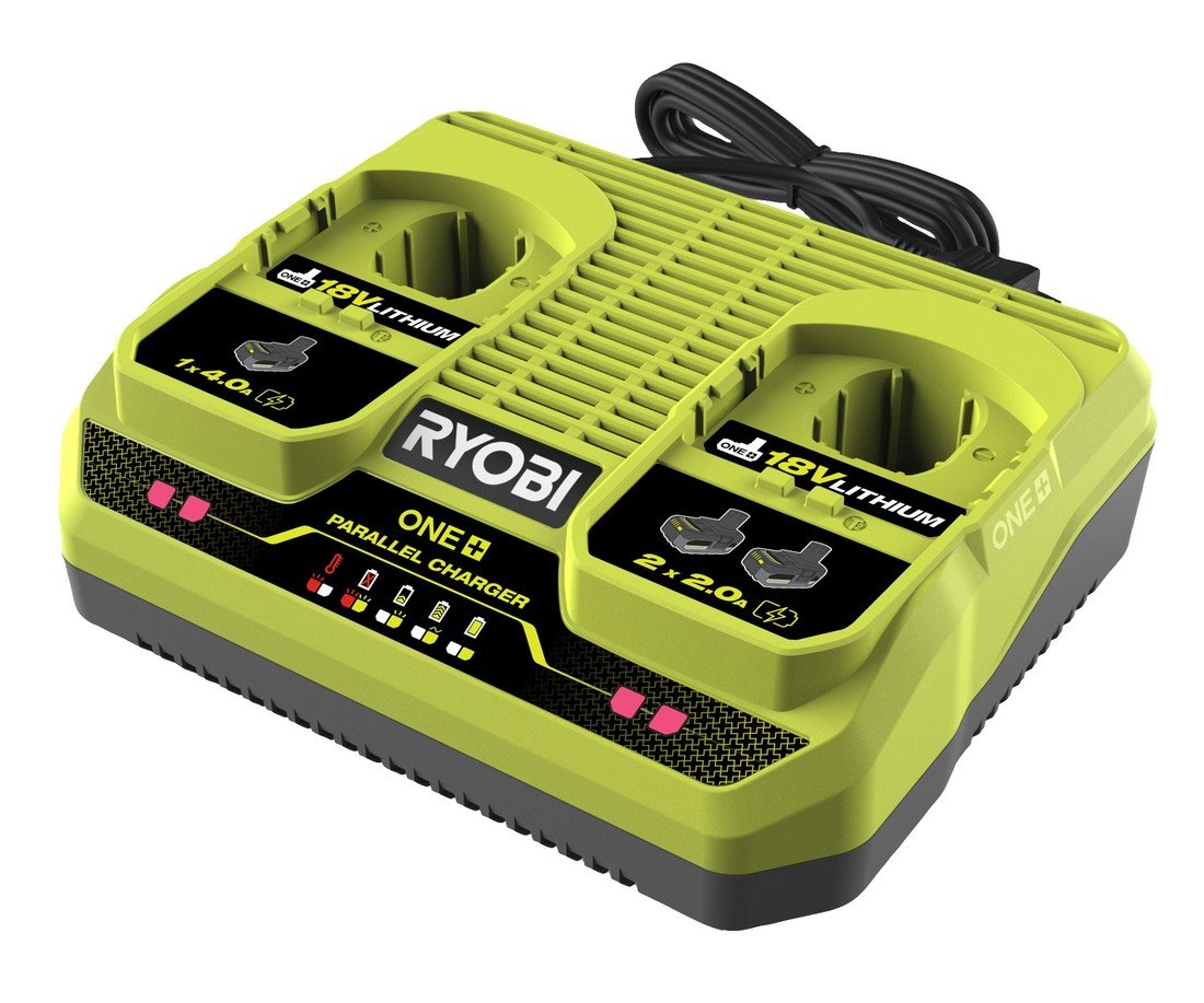 Ryobi RC18240 ONE+ nabíječka 18V 2 porty