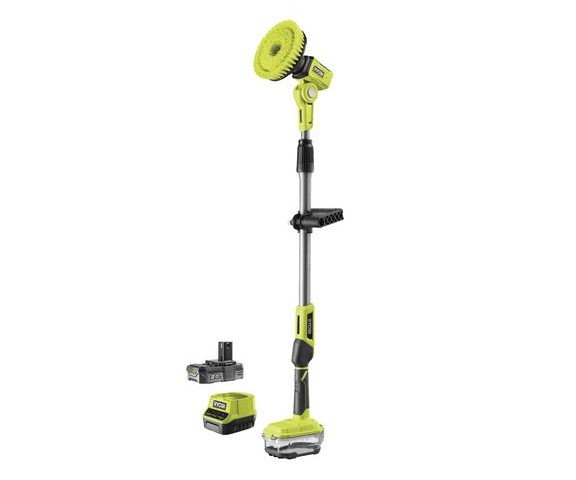 Ryobi R18TPS-120G ONE+ aku kartáč teleskopický 1x2.0Ah