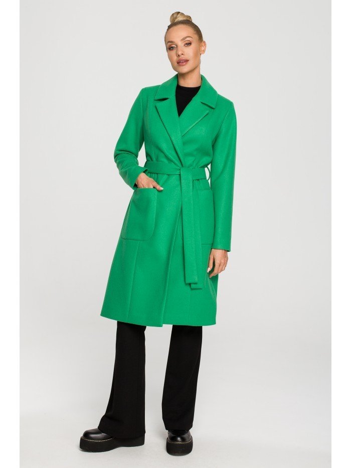 BeWear Dámský fleecový kabát Nilon zelená L