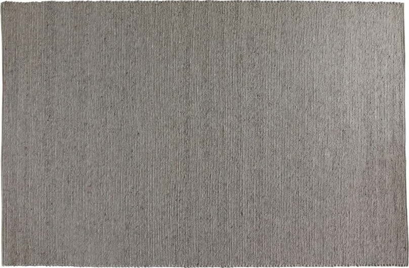 Šedý vlněný koberec 400x300 cm Auckland - Rowico