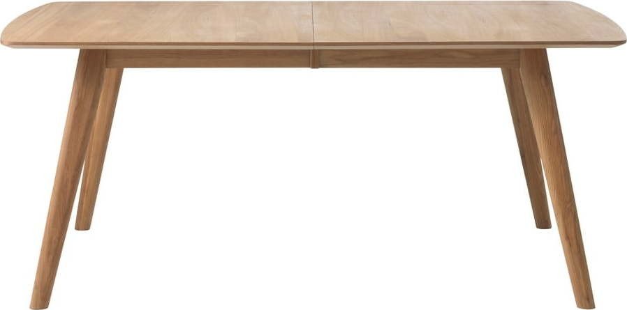 Rozkládací jídelní stůl v dubovém dekoru Unique Furniture Rho, 180 x 100 cm