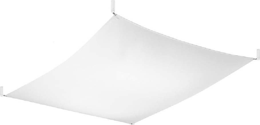 Bílé stropní svítidlo 130x105 cm Viva - Nice Lamps