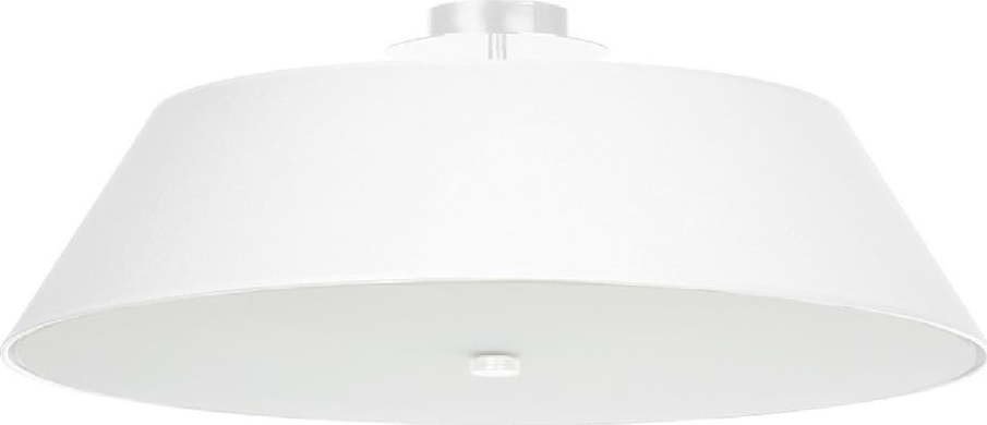 Bílé stropní svítidlo se skleněným stínidlem ø 60 cm Hektor - Nice Lamps