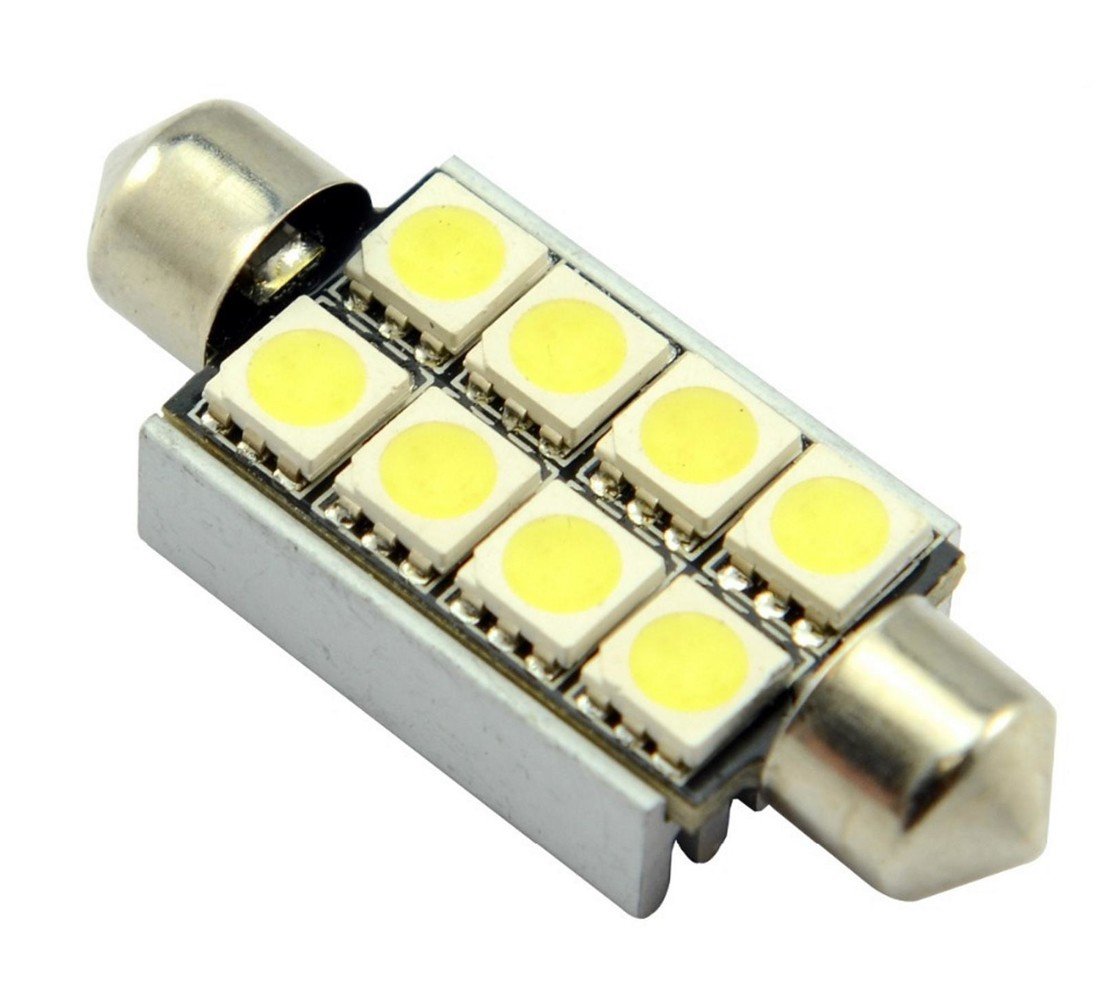 Interlook LED auto žárovka LED C5W 8 SMD 5050 CAN BUS 42mm