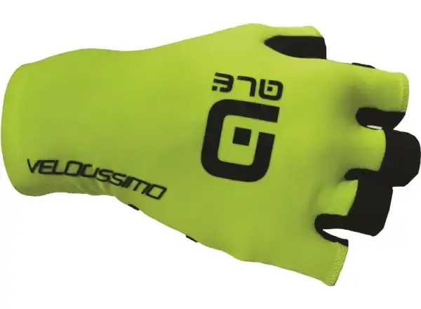 Alé Velocissimo Crono rukavice Fluo Yellow/Black vel. S