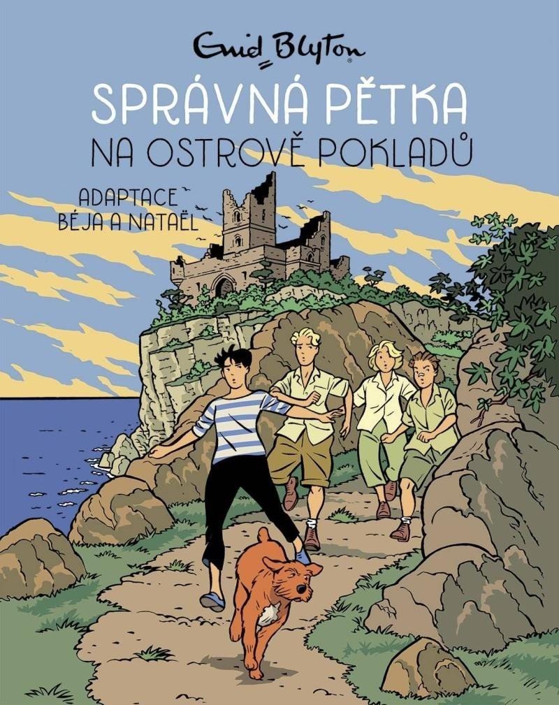 Správná pětka 1. na ostrově pokladů - Enid Blytonová