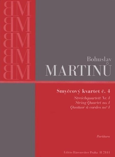 Smyčcový kvartet č. 4 - Bohuslav Martinů