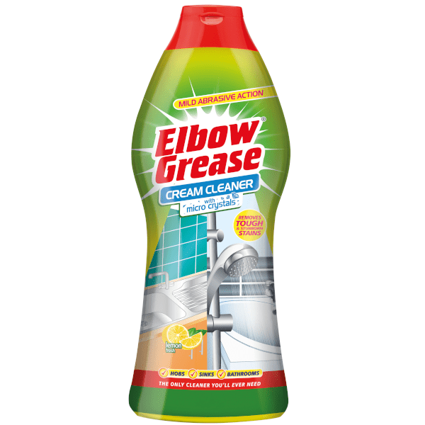 Elbow Grease (UK) ELBOW GREASE CREAM CLEANER WITH MICROCRYSTALS Tekutý písek 540g ELBOW GREASE CREAM CLEANER WITH MICROCRYSTALS 540g: LEMON FRESH (ze…