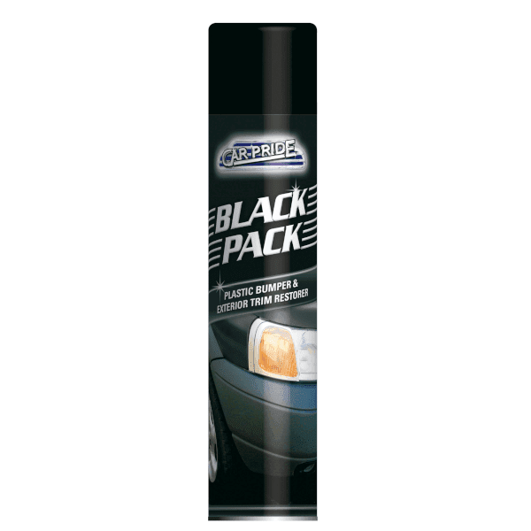 Car Pride Black Pack sprej pro obnovu vnějších plastových částí vozidla 300ml