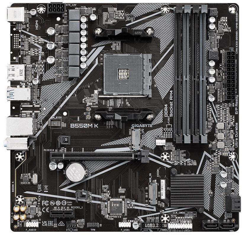 GIGABYTE B550M K (B550M K)