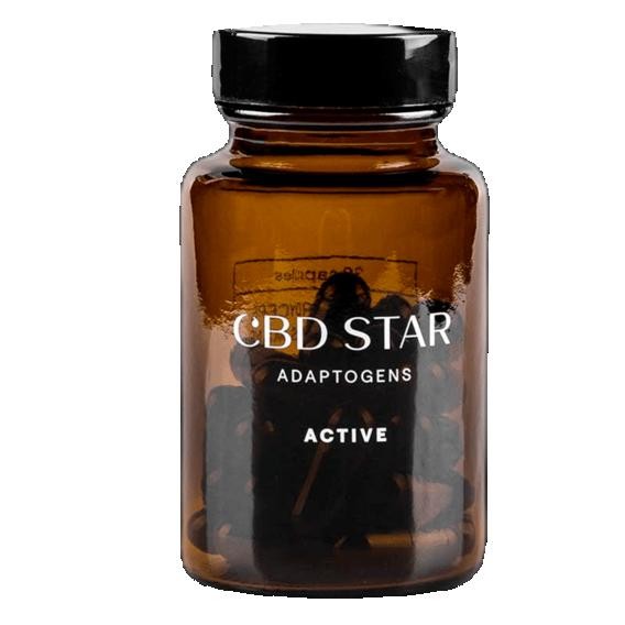 CBD Star Active Adaptogens 30 kapslí