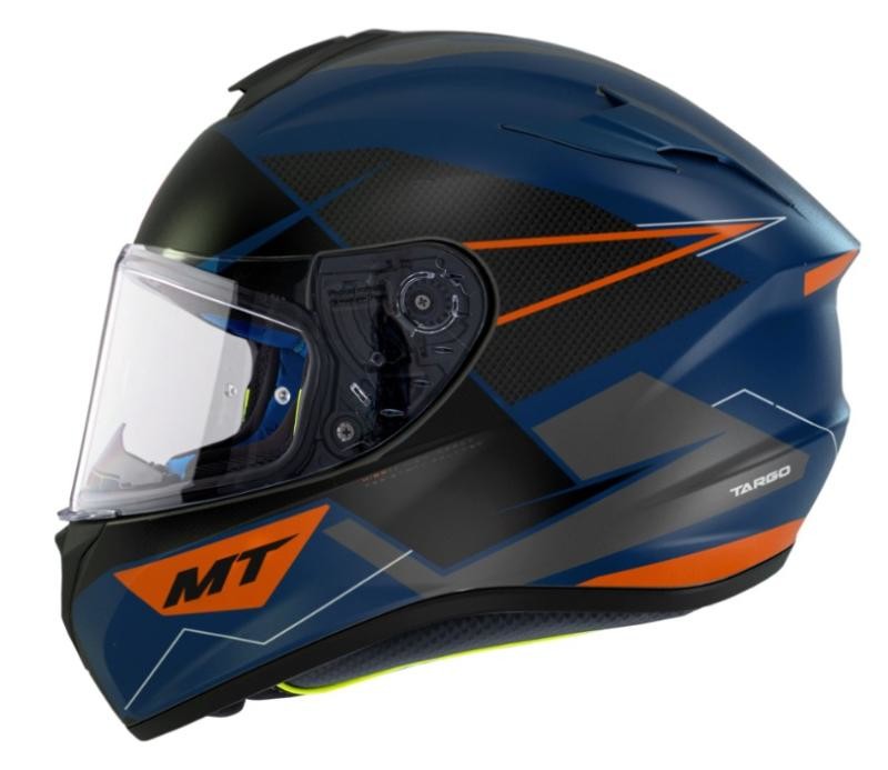 MT Helmets Targo Podium D7 černo-modrá