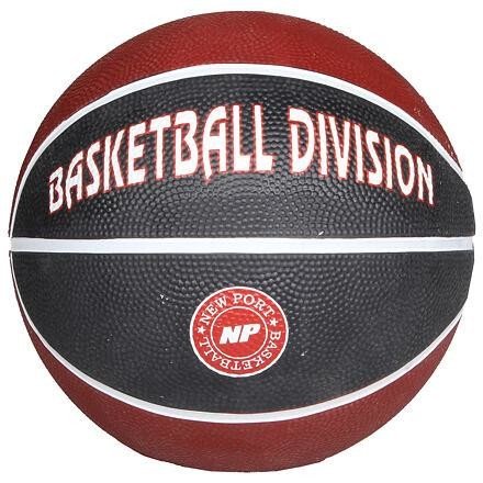 New Port Print Mini basketbalový míč hnědá