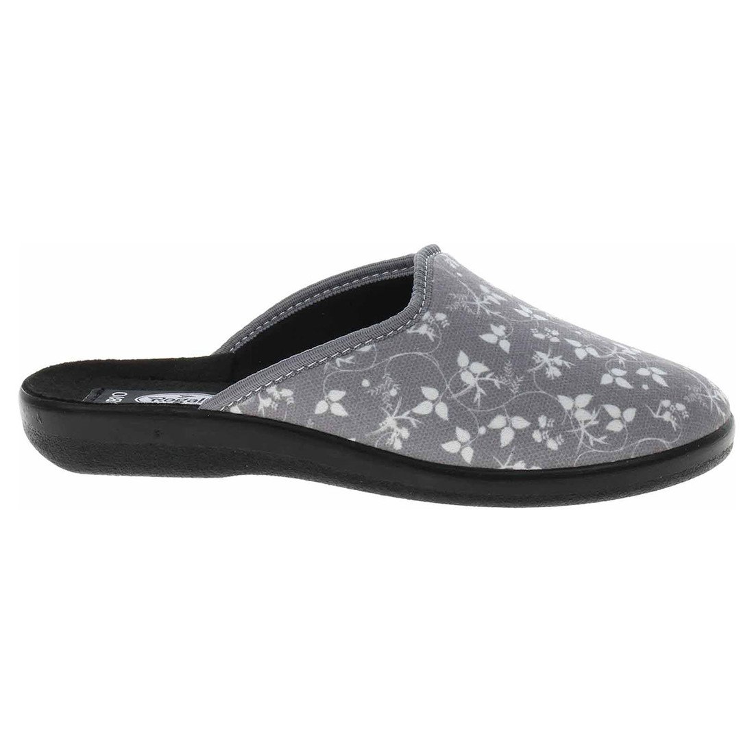 Ecco Dámské domácí pantofle Rogallo 3100/044 šedá 23500698
