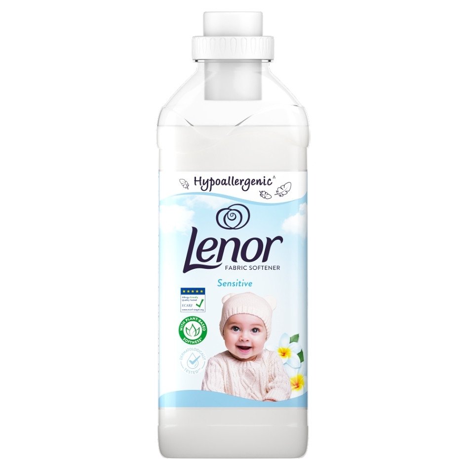 LENOR Sensitive Aviváž 850 ml 34 Praní