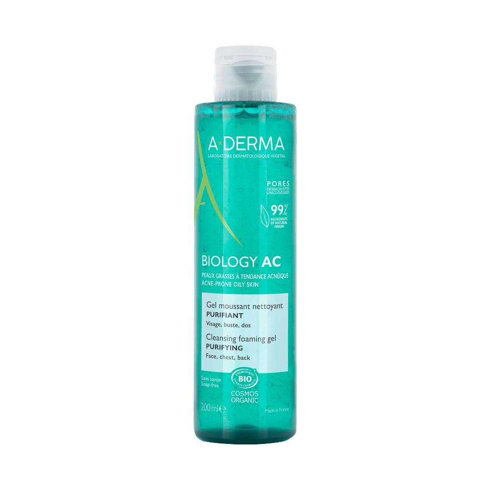 A-DERMA BIOLOGY AC Čisticí pěnivý gel 200 ml