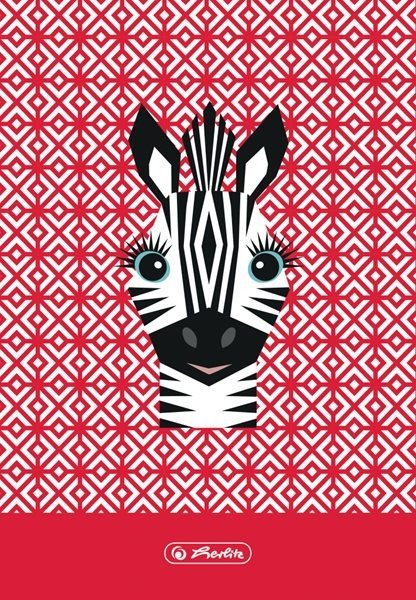 Herlitz Desky na abecedu - zebra