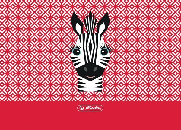 Herlitz Desky na číslice - zebra