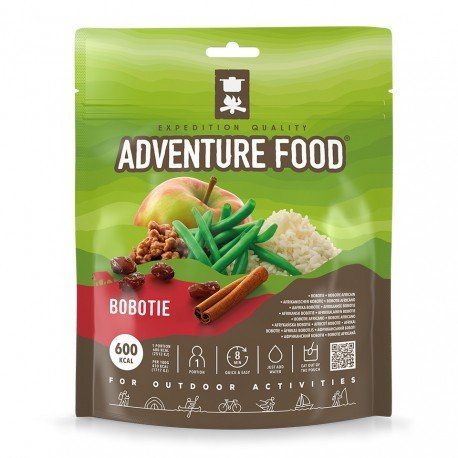 Adventure Food Bobotie (Rýže, vejce, hovězí maso s bylin. omáč.) 1 porce dehydrované jídlo